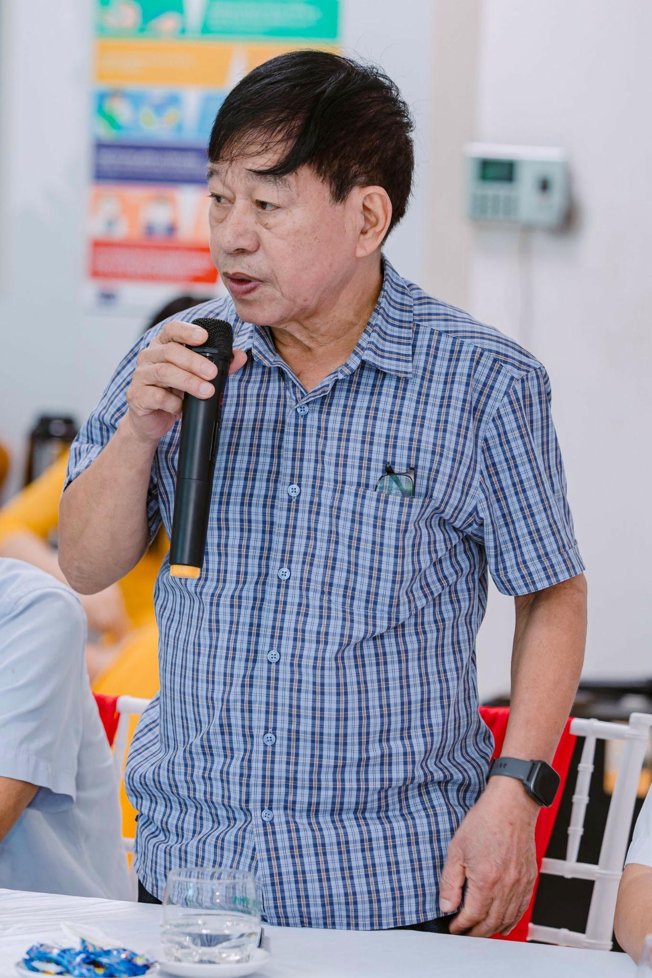 PGS.TS. Trịnh Văn Lẩu – Chủ tịch Hiệp hội Doanh nghiệp Dược Việt Nam phát biểu trong buổi lễ