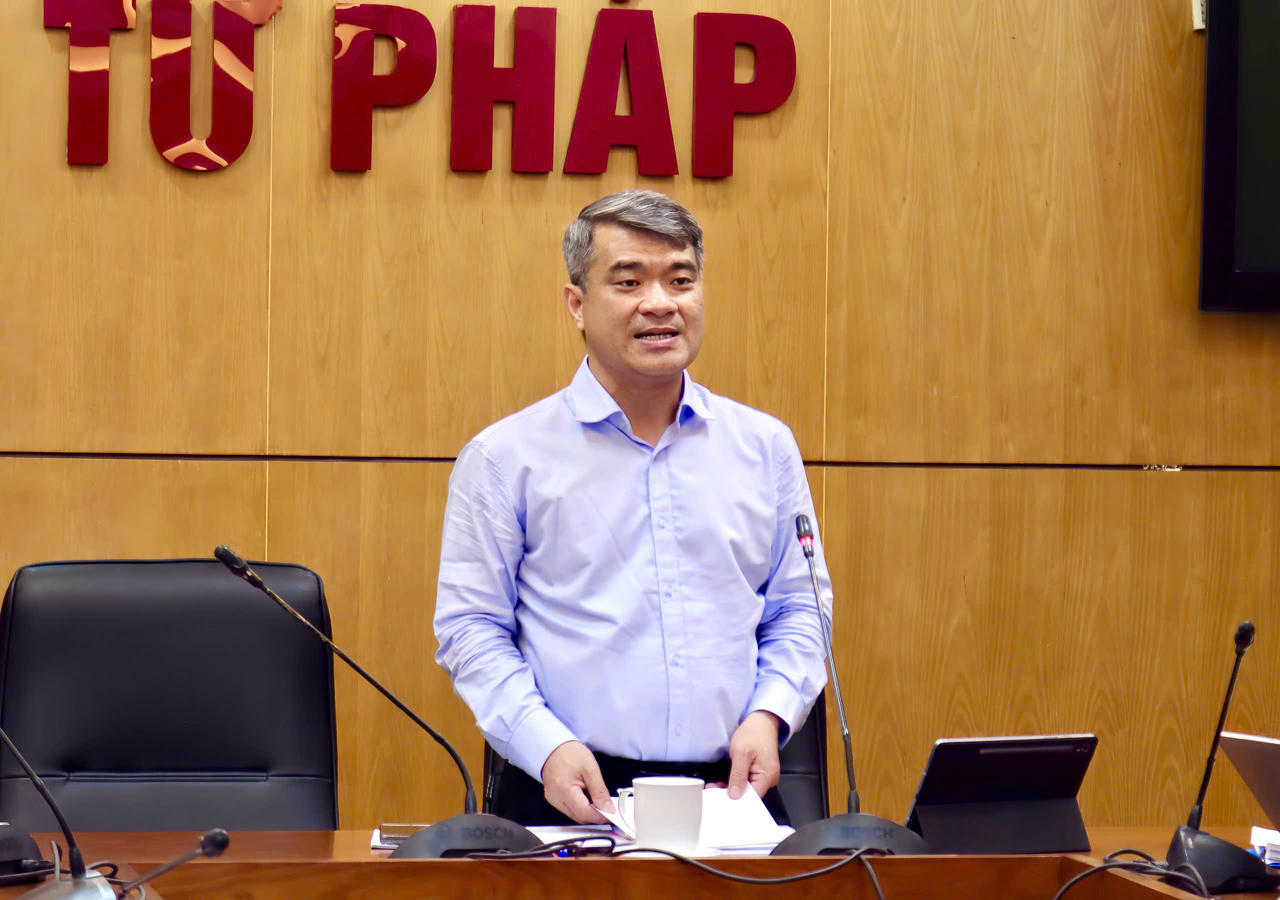 Thứ trưởng Bộ Tư pháp Nguyễn Thanh Tú.