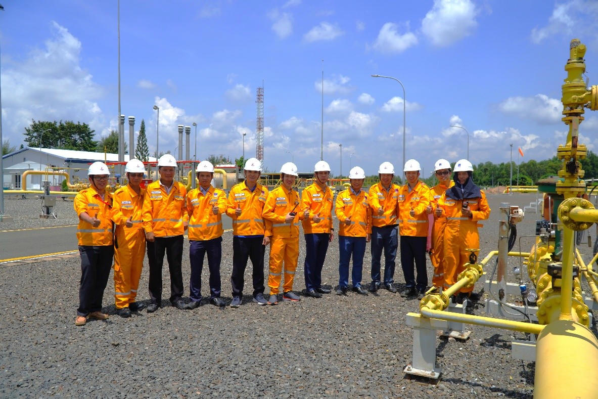 CBCNV PV GAS SE thực hiện công tác chạy thử nghiệm hệ thống/thiết bị dây chuyền cấp khí cho Dự án Nhà máy điện Nhơn Trạch 3&4 tại GDC Nhơn Trạch.