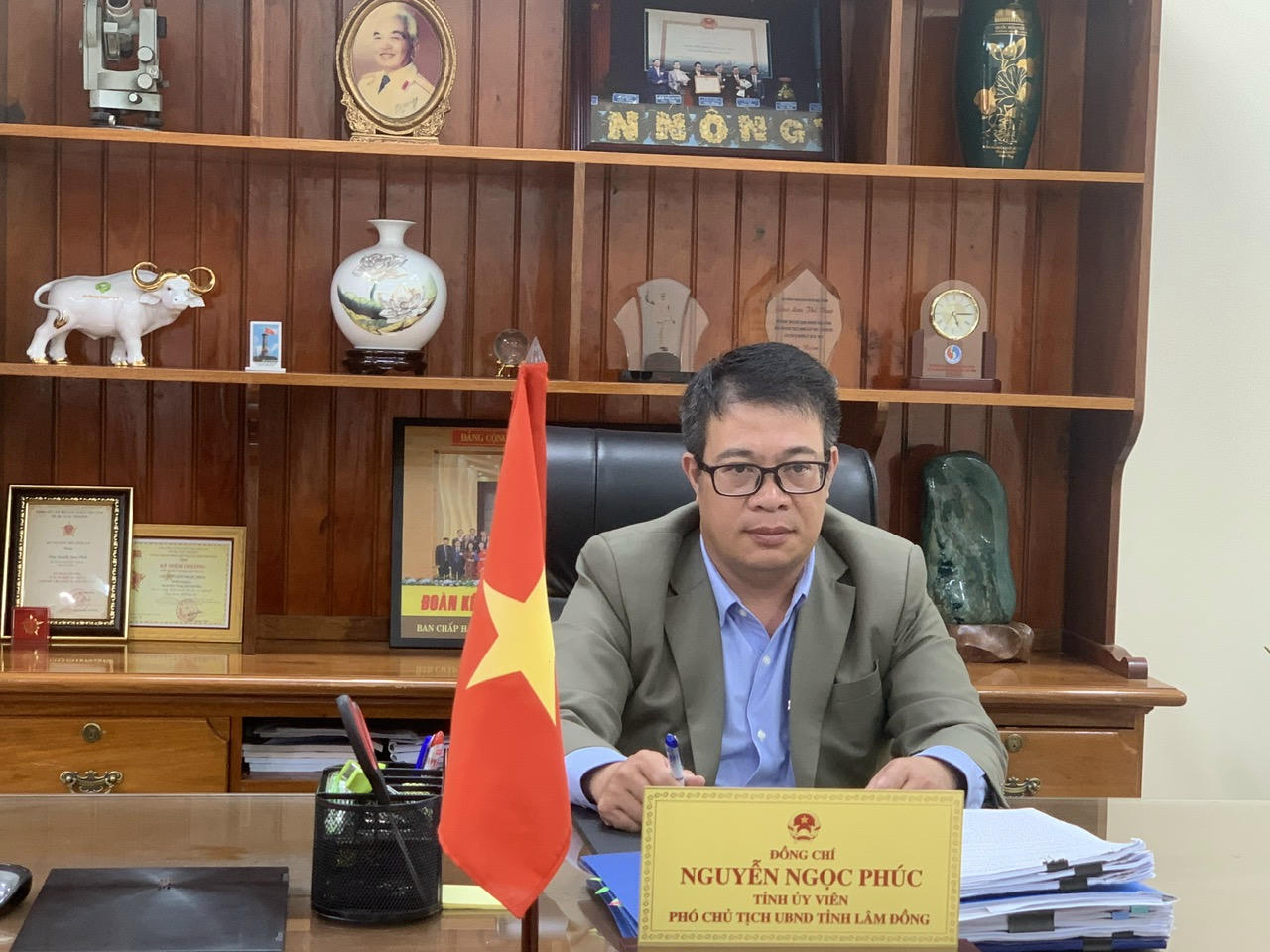 Ông Nguyễn Ngọc Phúc, Phó Chủ tịch UBND tỉnh Lâm Đồng cho biết đang quyết liệt để sớm khởi động lại dự án hồ chứa nước Đông Thanh.