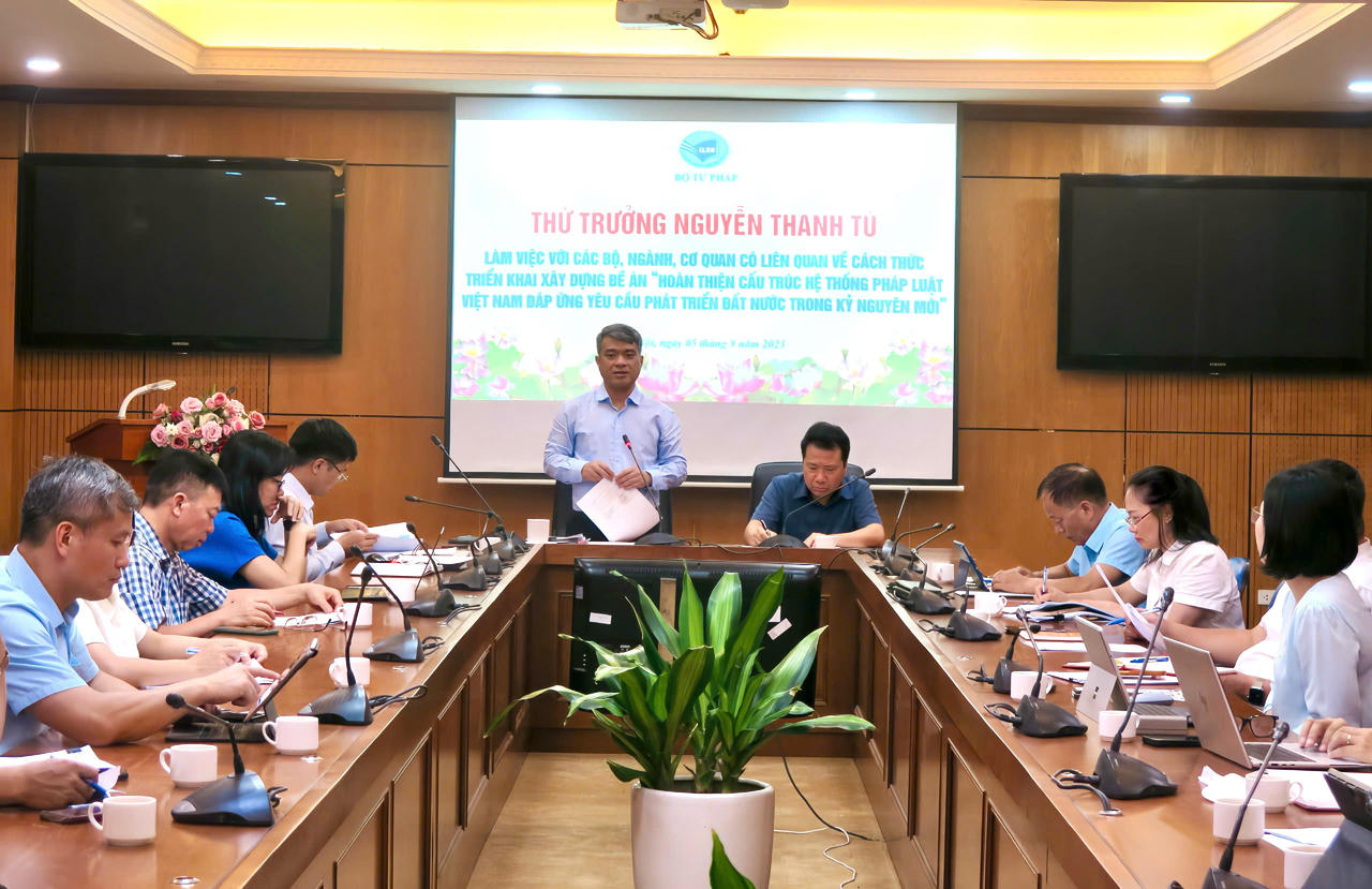 Hoàn thiện cấu trúc hệ thống pháp luật đáp ứng yêu cầu phát triển đất nước trong kỷ nguyên mới