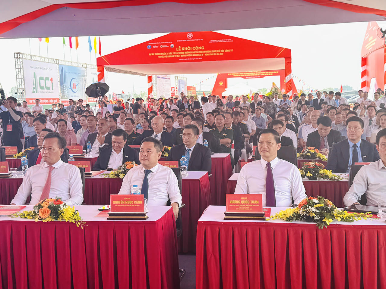 Khởi công cao tốc thuộc Vành đai 4 Hà Nội