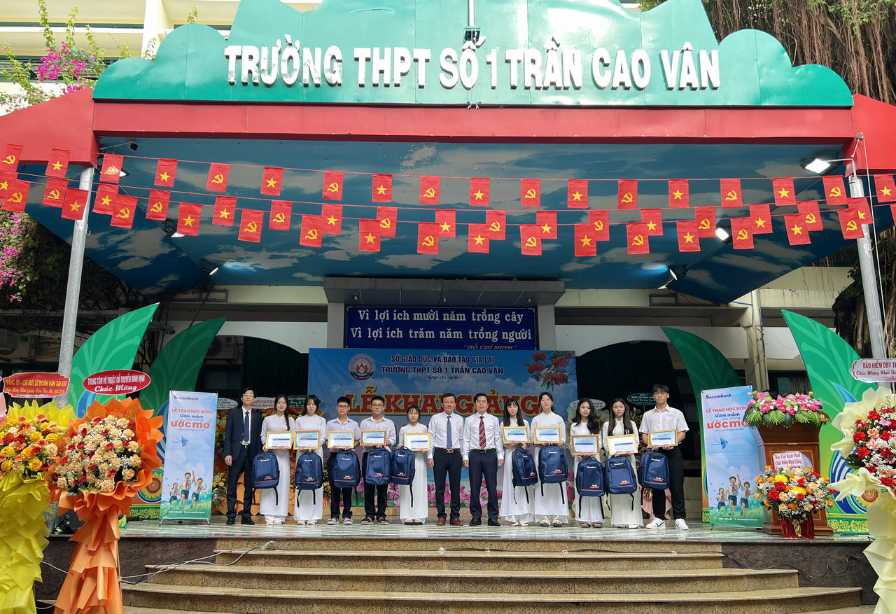 Trường THPT Số 1 Trần Cao Vân - Gia Lai