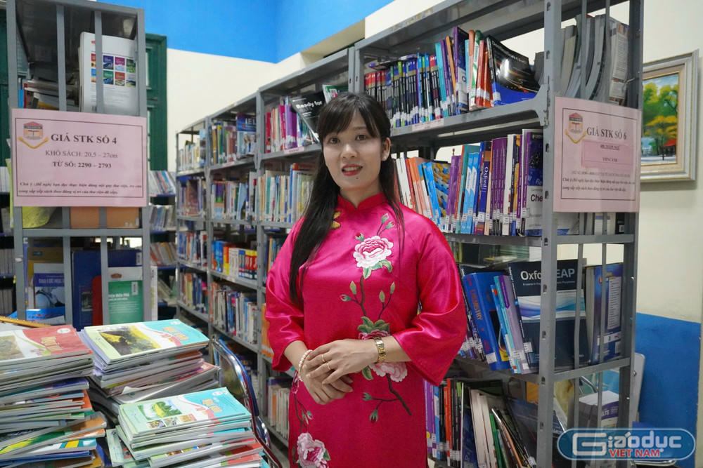 Cô Nguyễn Thị Giang - Giáo viên môn Toán, Trường Trung học phổ thông chuyên Chu Văn An. (Nguồn GDVN)