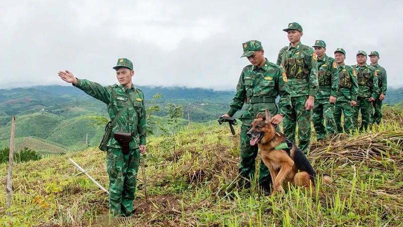 Lặng thầm người lính quân hàm xanh nơi ngã ba biên giới