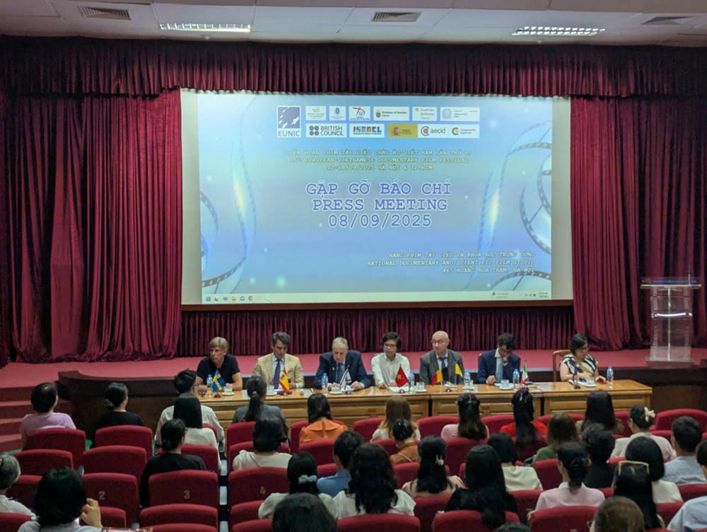 Theo BTC, Liên hoan phim sẽ được khởi chiếu miễn phí lúc 19h vào ngày 12/9 - 18/9/2025 tại Hãng phim Tài liệu và Khoa học Trung ương (Ảnh: P.V).