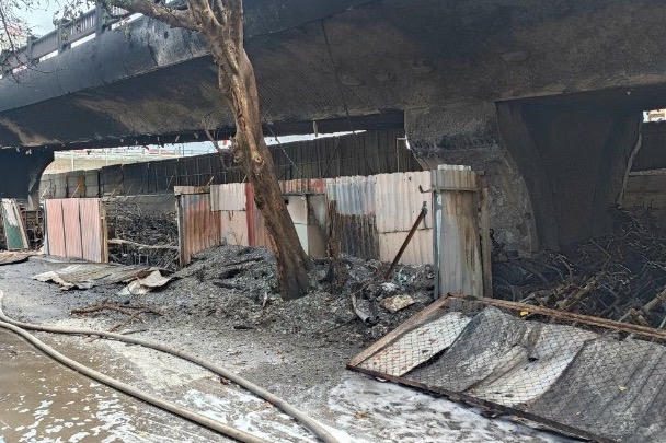 Kết quả điều tra ban đầu vụ cháy tại chân cầu Vĩnh Tuy