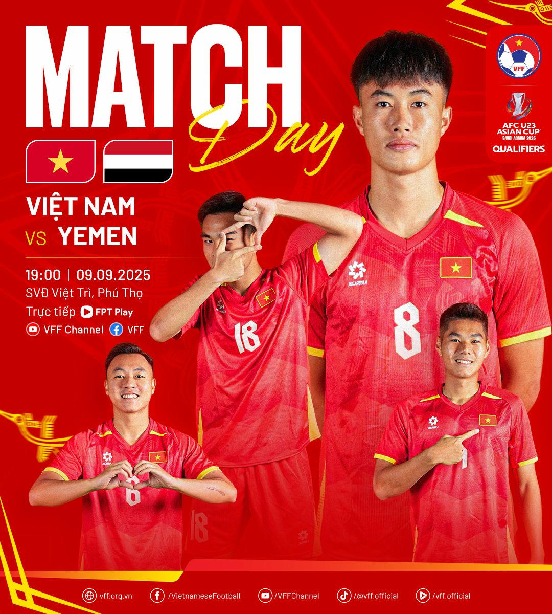 U23 Việt Nam muốn 3 điểm, giành ngôi đầu bảng