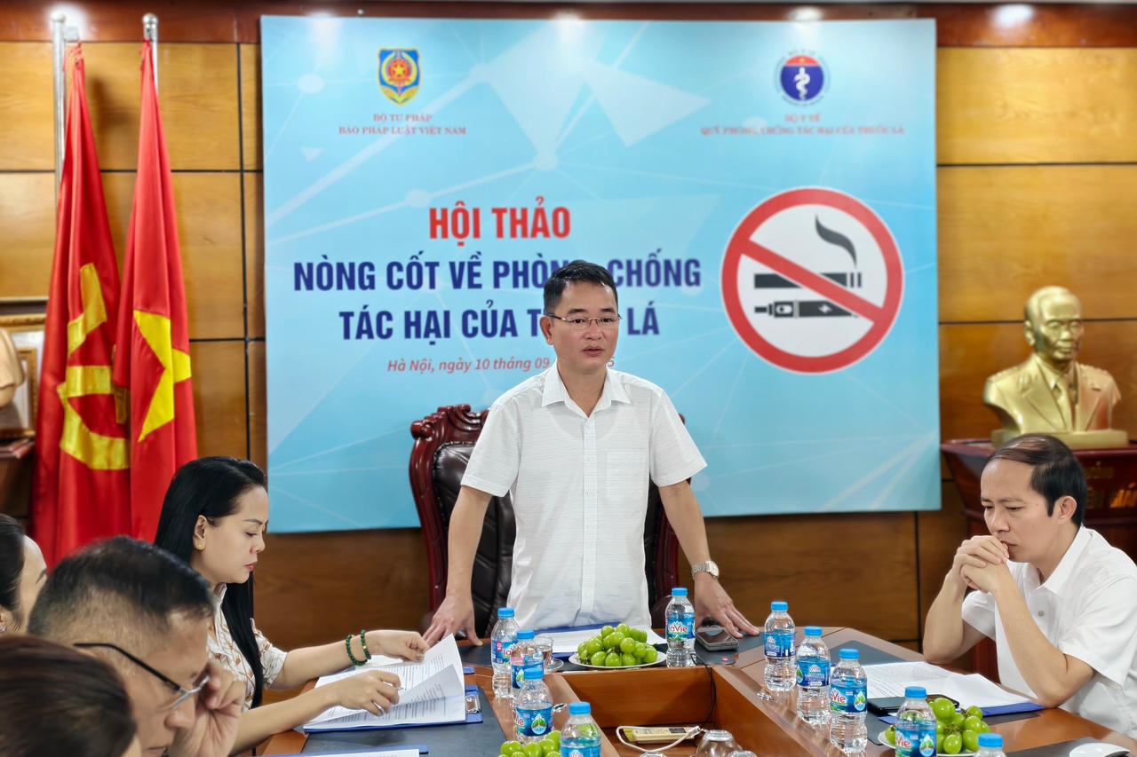 Hội thảo nòng cốt về phòng, chống tác hại của thuốc lá