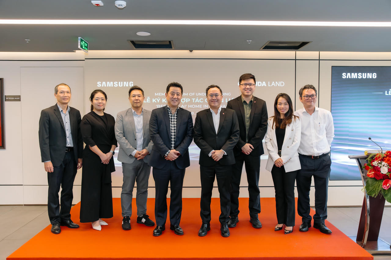 Kỷ nguyên sống thông minh bắt đầu: Gamuda Land và Samsung tiên phong đưa công nghệ AI vào bất động sản
