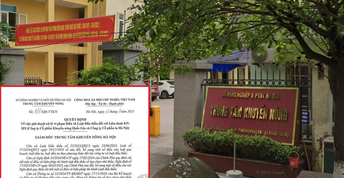 Trung tâm Khuyến nông Hà Nội cấm thầu Công ty CP Khuyến nông Quốc gia: Góc nhìn pháp lý