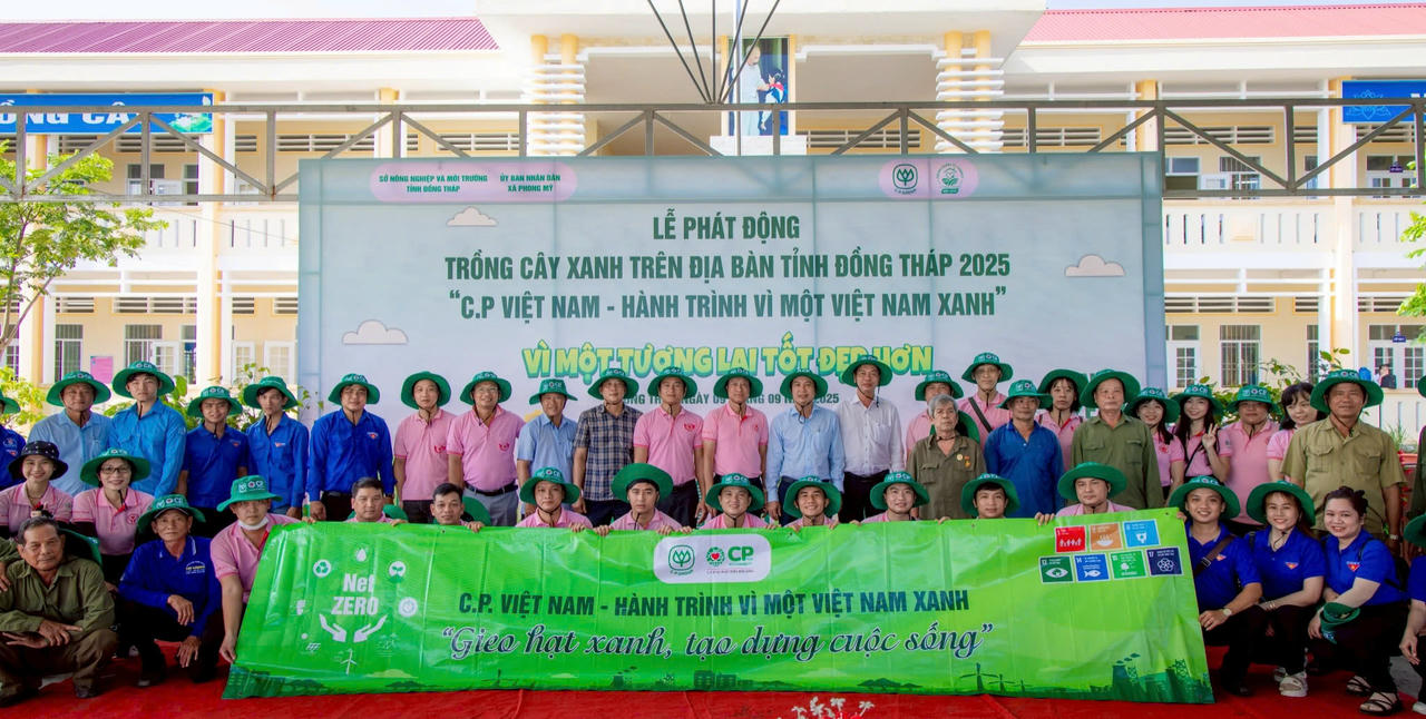 Lễ phát động được tổ chức tại Trường Tiểu học Gáo Giồng tại Xã Phong Mỹ