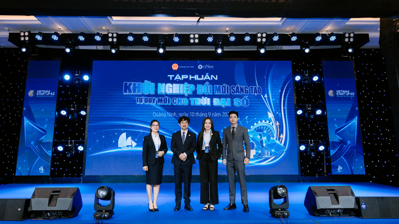 Lãnh đạo Meey Group tham dự Diễn đàn Khởi nghiệp sáng tạo Quốc gia 2025. Ảnh: Meey Group
