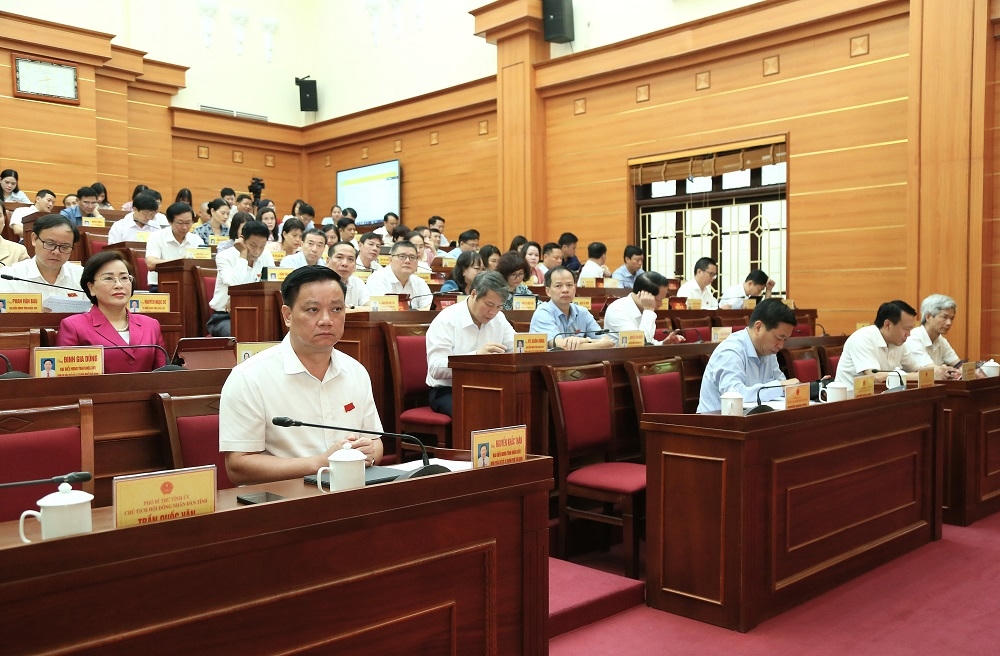 Các đại biểu tham dự Kỳ họp thứ 31 nhiệm kỳ 2021 - 2026