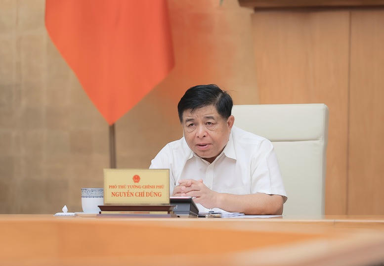 Phó Thủ tướng Nguyễn Chí Dũng nhấn mạnh những sản phẩm được lựa chọn phải trúng và đúng để có thể làm ngay, thực hiện trọng tâm, trọng điểm, tạo đột phá ngay (Ảnh: Bộ KH&CN)