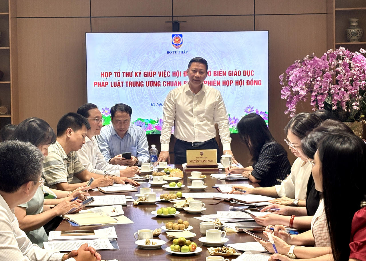 Thứ trưởng Nguyễn Thanh Ngọc phát biểu kết luận.