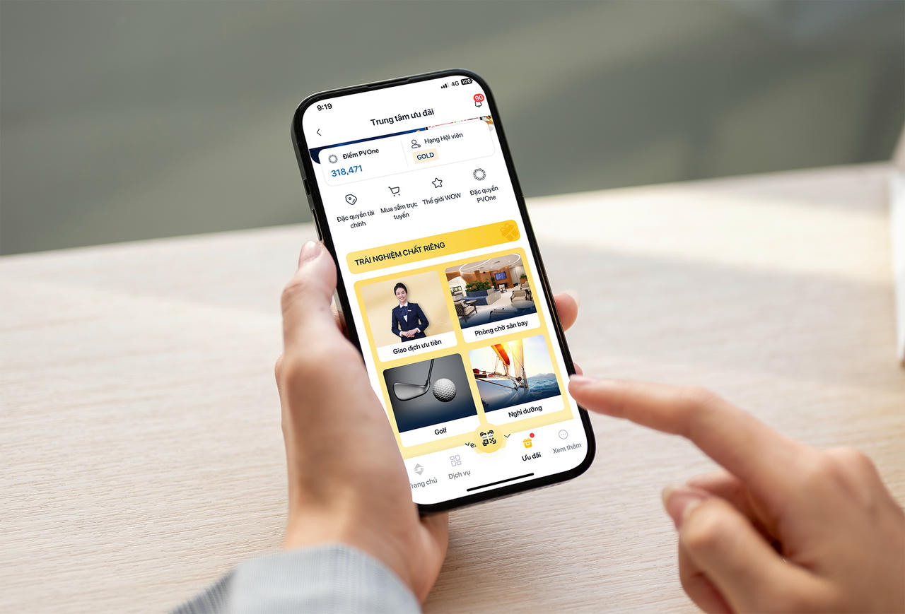 Dễ dàng trải nghiệm hệ sinh thái ưu đãi của PVcomBank chỉ với “một chạm” trên PVConnect