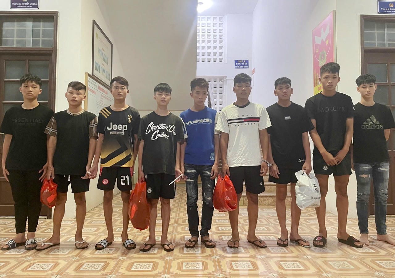 Công an TP Hải Phòng  bắt giữ nhóm “cướp nhí”