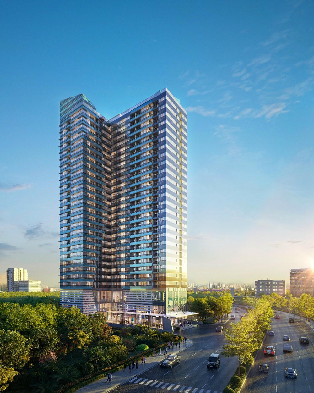 The Ninety Complex tọa lạc ngay trung tâm siêu quận Đống Đa cũ