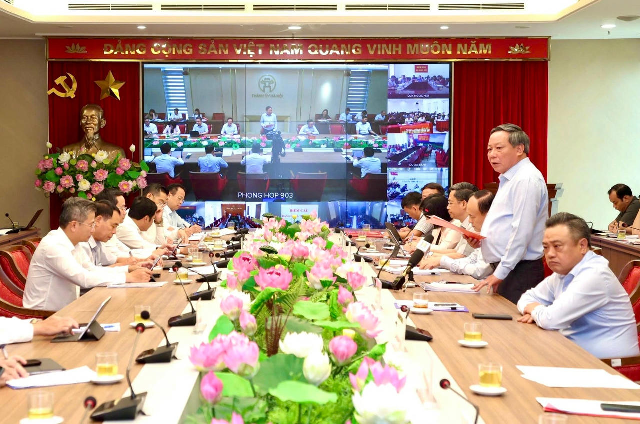 TP Hà Nội đánh giá tình hình triển khai vận hành mô hình chính quyền địa phương 2 cấp