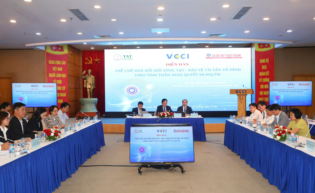 Thể chế hóa đổi mới sáng tạo, bảo vệ tài sản vô hình