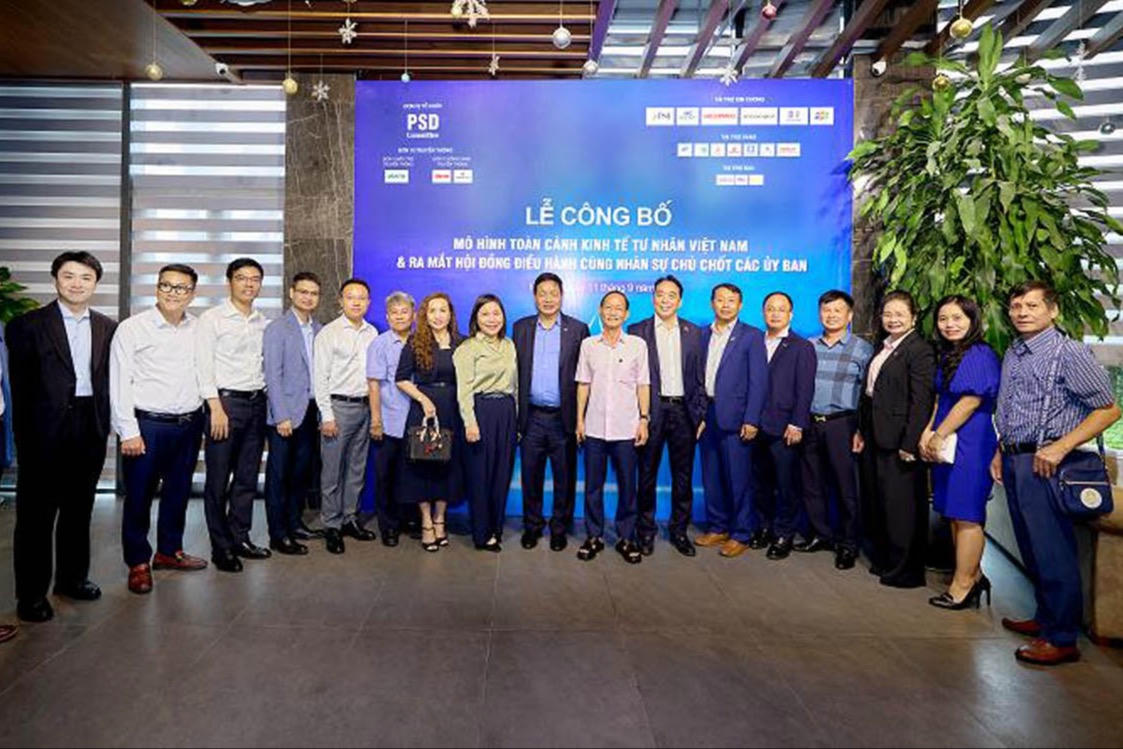 Công bố mô hình Toàn cảnh Kinh tế tư nhân Việt Nam: Cầu nối để hiện thực hóa những dự án lớn quốc gia