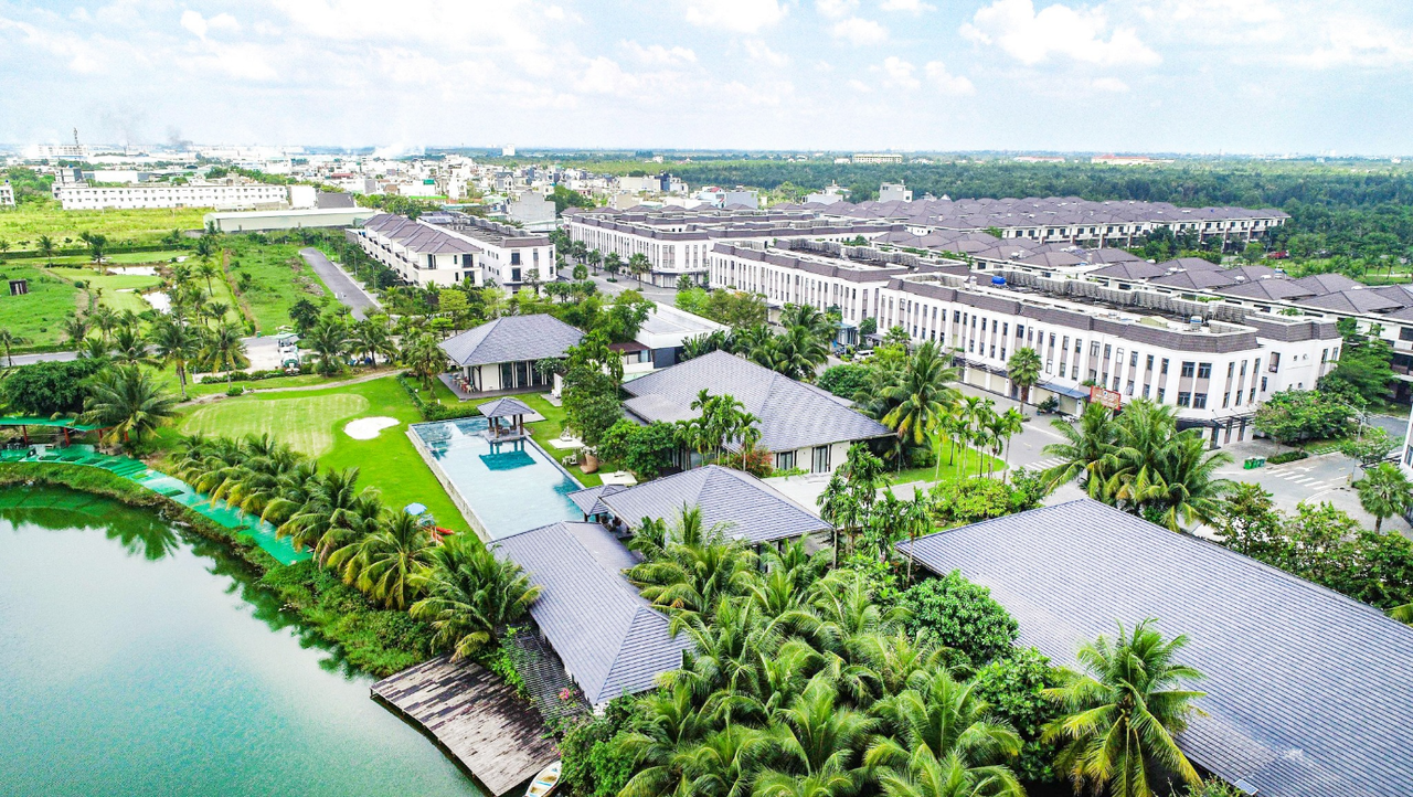 Một góc khu đô thị Phúc An City, xã Mỹ Hạnh, Tây Ninh