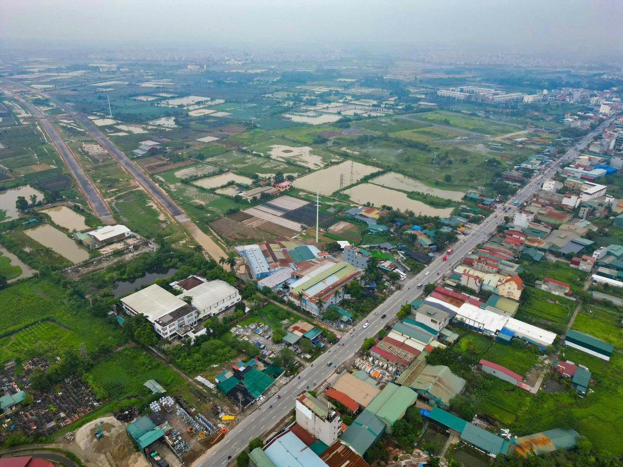 Duyệt vị trí tuyến đường dài 2,7km nối QL32 qua cầu Cộng, Sơn Tây của Hà Nội