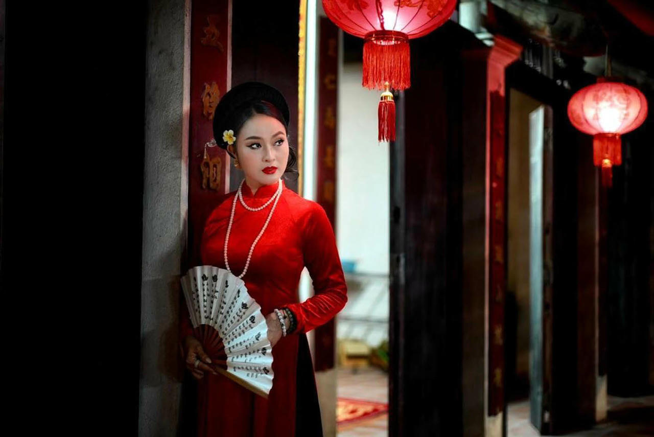 NSND Hoài Thu. (Nguồn: TTXVN)