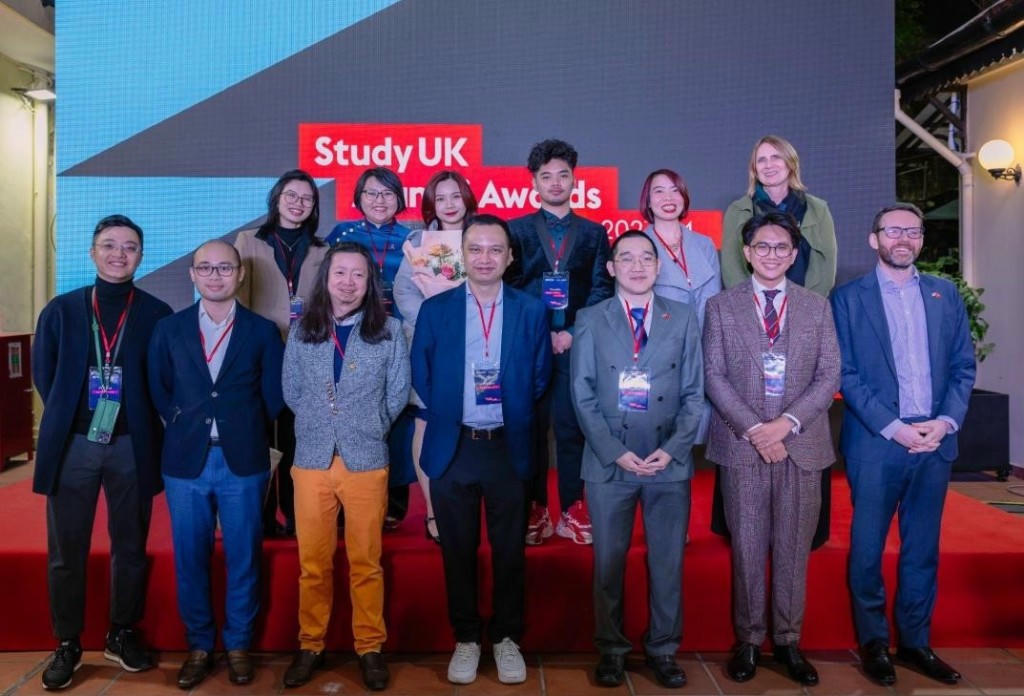 Lễ trao giải Study UK Alumni Awards năm 2024. Nguồn HĐA