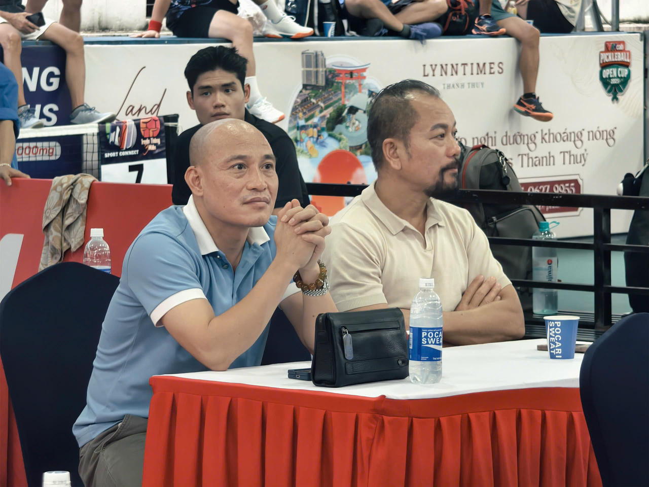 Ông Phạm Quốc Cường, Trưởng Ban bạn đọc, Báo Pháp luật Việt Nam dự lễ khai mạc.