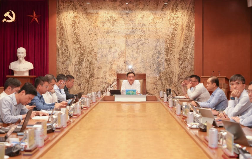 Tổng Giám đốc Petrovietnam Lê Ngọc Sơn chủ trì cuộc họp giao ban CEO tháng 9/2025.