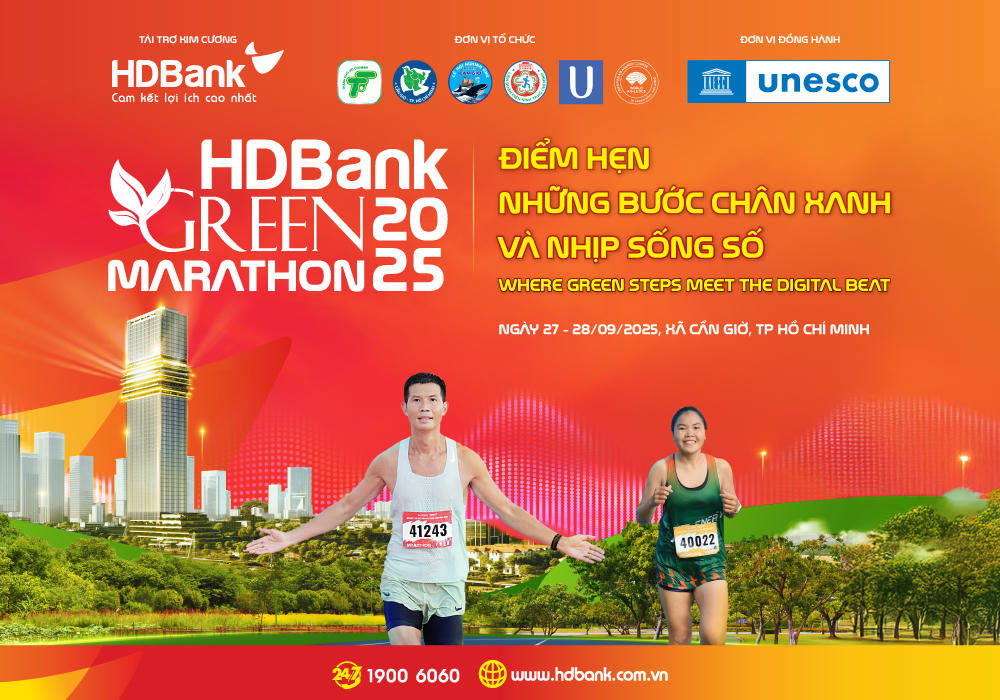 HDBank Green Marathon 2025 - Điểm hẹn của những bước chân xanh và nhịp sống số