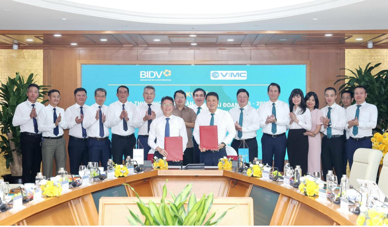 BIDV và VIMC tăng cường hợp tác, thúc đẩy phát triển hoạt động hàng hải
