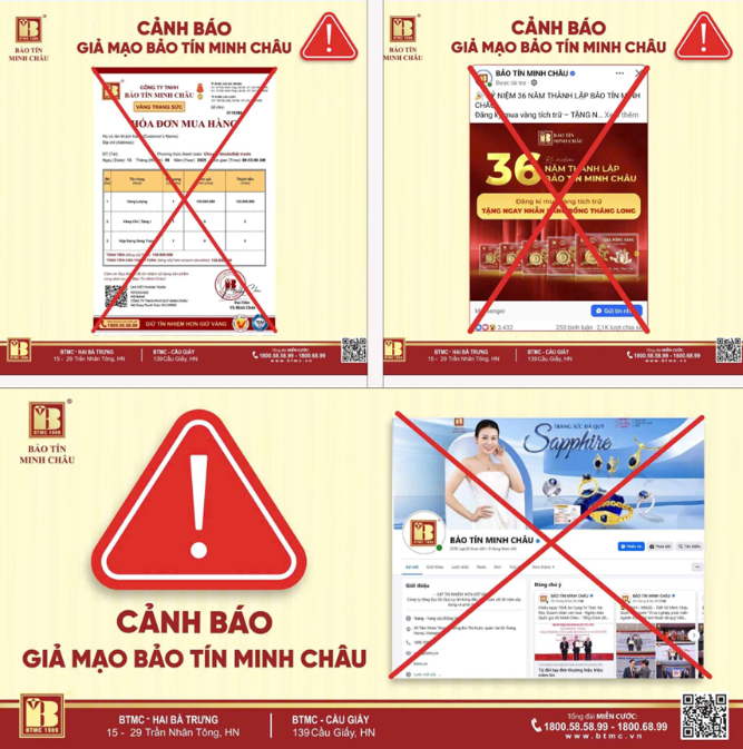 Nhiều fanpage có tích xanh và tài khoản Facebook mạo danh Bảo Tín Minh Châu.