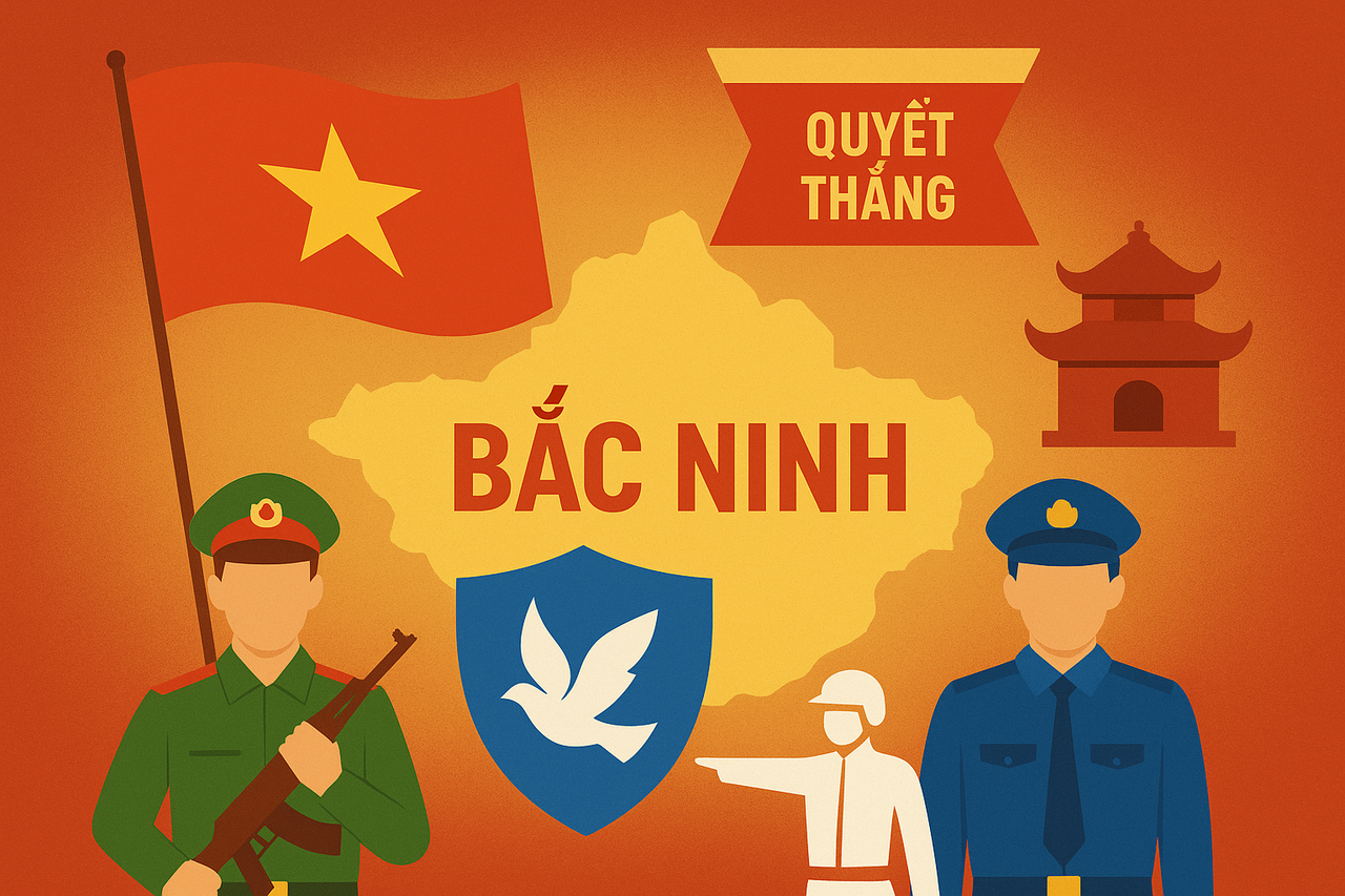 Bắc Ninh: Những dấu ấn phong trào thi đua Quyết thắng về quốc phòng, an ninh và trật tự an toàn xã hội