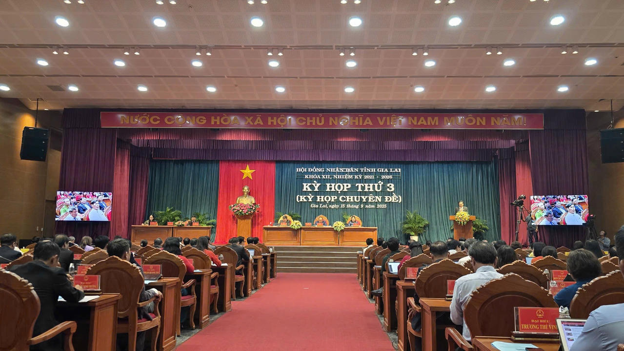 Khai mạc kỳ họp thứ 3 HĐND tỉnh Gia Lai khóa XII: Xem xét nhiều nội dung quan trọng