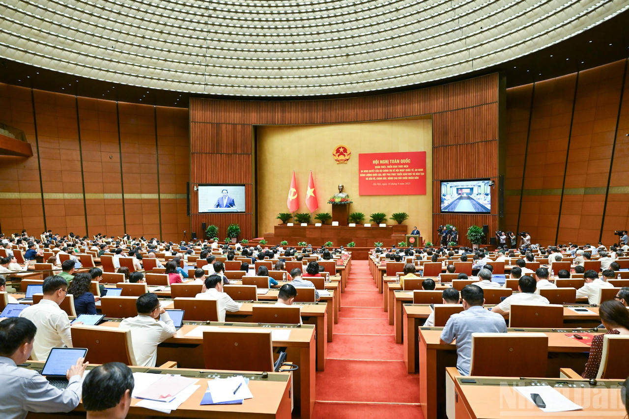 Quang cảnh Hội nghị. Ảnh: nhandan.