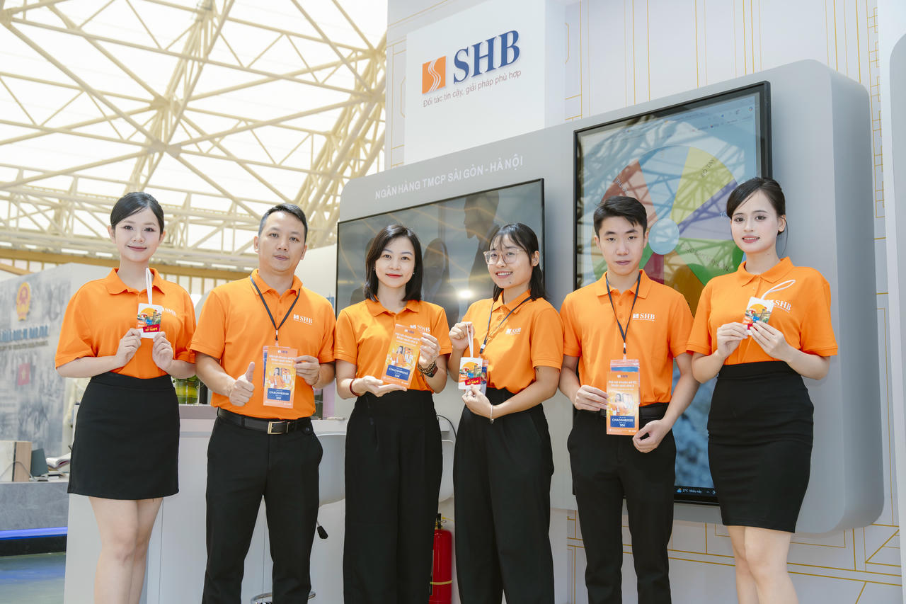 Không gian triển lãm của SHB