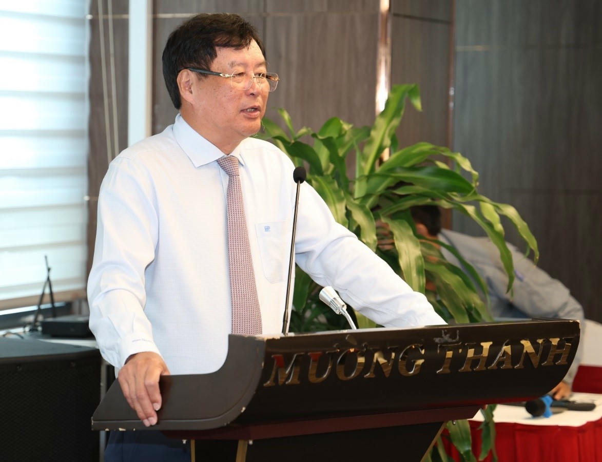 TS. Trần Công Phàn - Đại biểu Quốc hội, Phó Chủ tịch thường trực Hội Luật gia Việt Nam cho biết Nghị quyết 66 là "đột phá của đột phá" về xây dựng thể chế, pháp luật (Ảnh: Thế Dương).