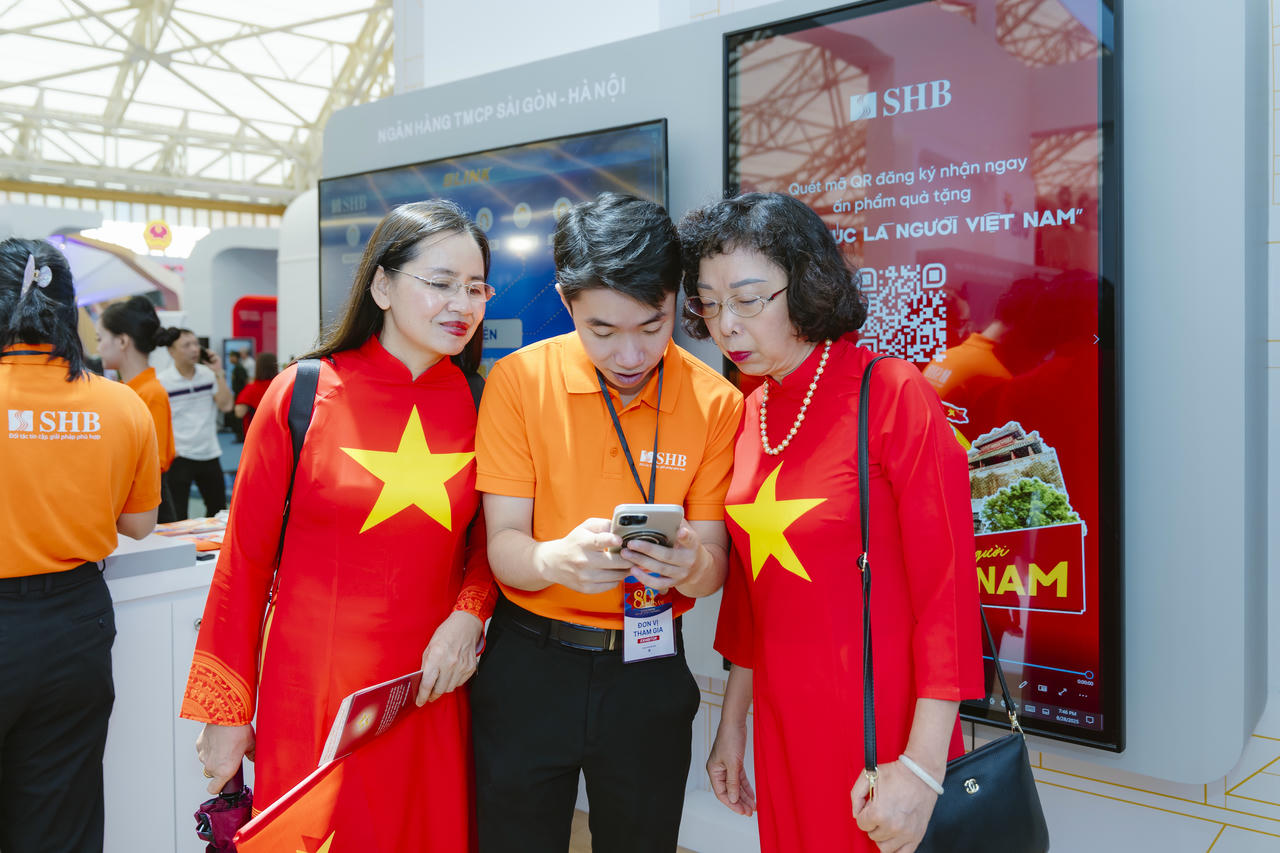 Dấu ấn SHB nổi bật tại triển lãm