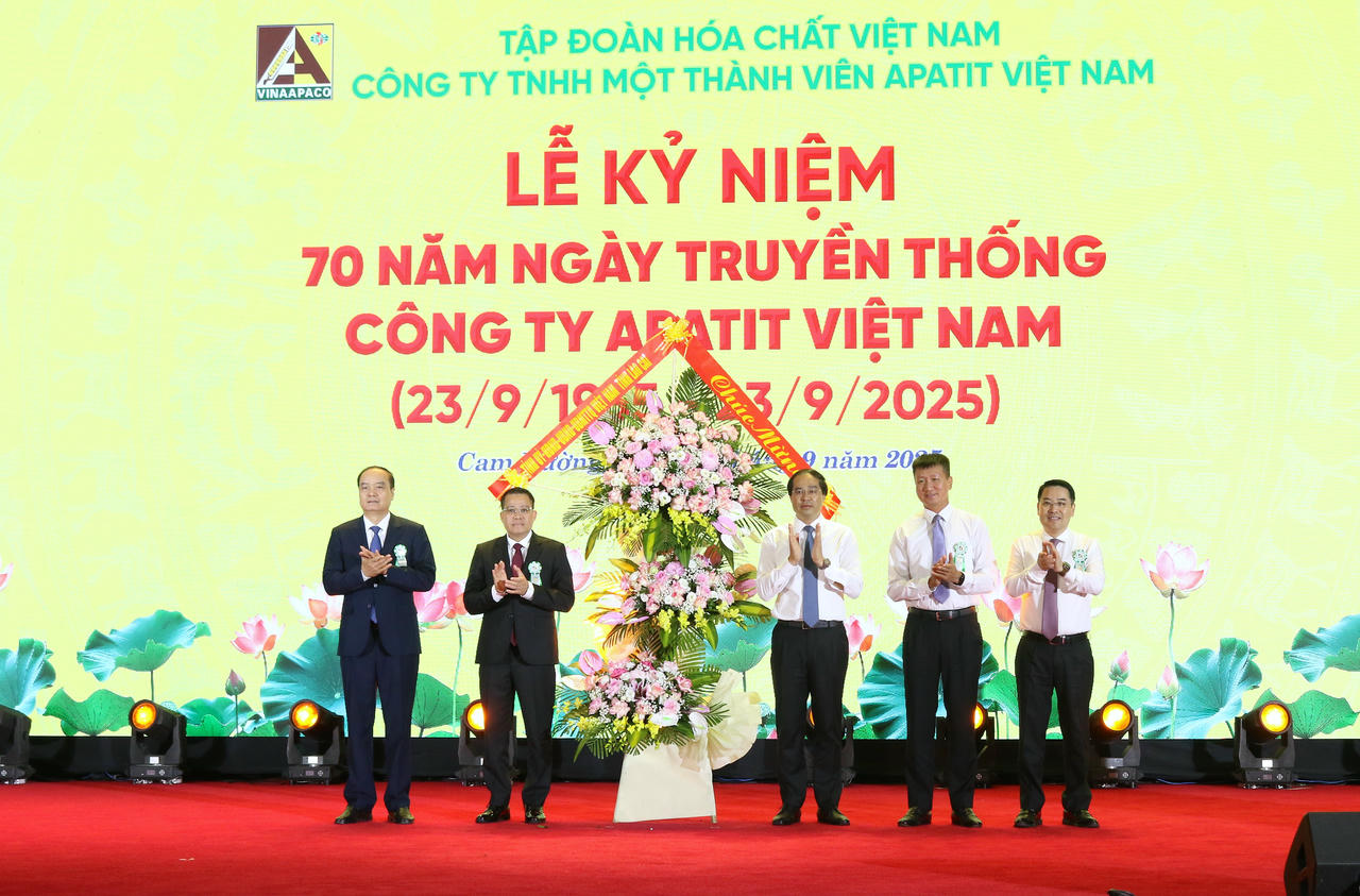 Công ty Apatit Việt Nam – 70 năm viết tiếp truyền thống và khát vọng phát triển