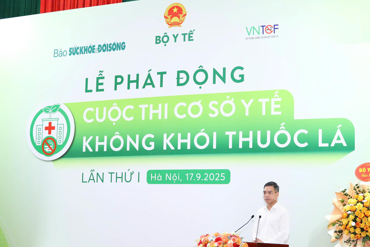 TS.BS Hà Anh Đức - Phó Chủ tịch Hội đồng Y khoa Quốc gia, Cục trưởng Cục Quản lý Khám, chữa bệnh, Giám đốc Quỹ Phòng, chống tác hại của thuốc lá.