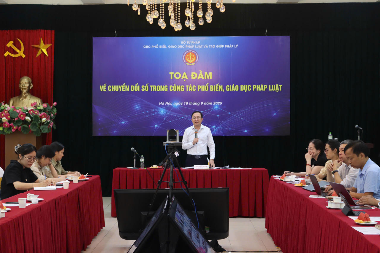 Tăng cường chuyển đổi số trong công tác phổ biến, giáo dục pháp luật