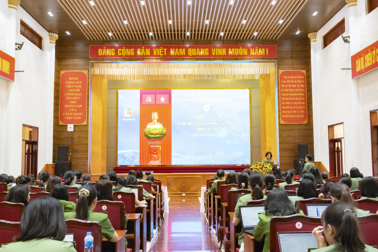 Toàn cảnh lễ Hội nghị tập huấn.