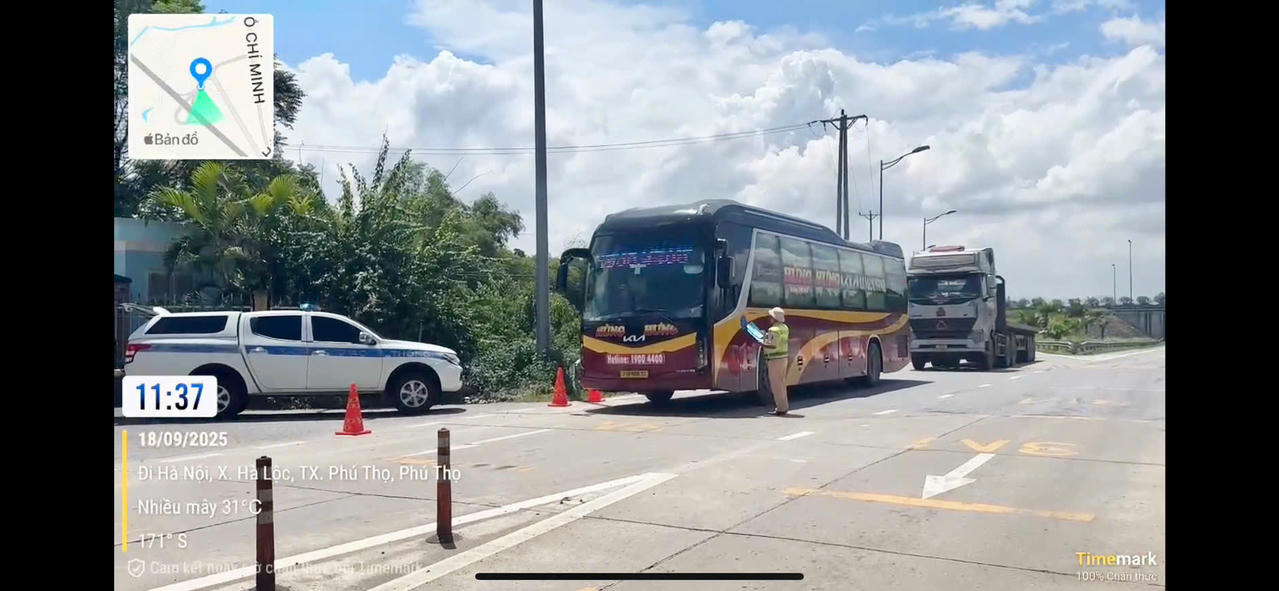 Cao tốc Nội Bài-Lào Cai: Cấm xe khách trên 29 chỗ và xe tải trên 7,5 tấn đi làn tốc độ cao nhất