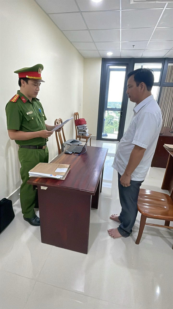 Bị can Huỳnh Hữu Thuận. Ảnh: Hoàng Đô