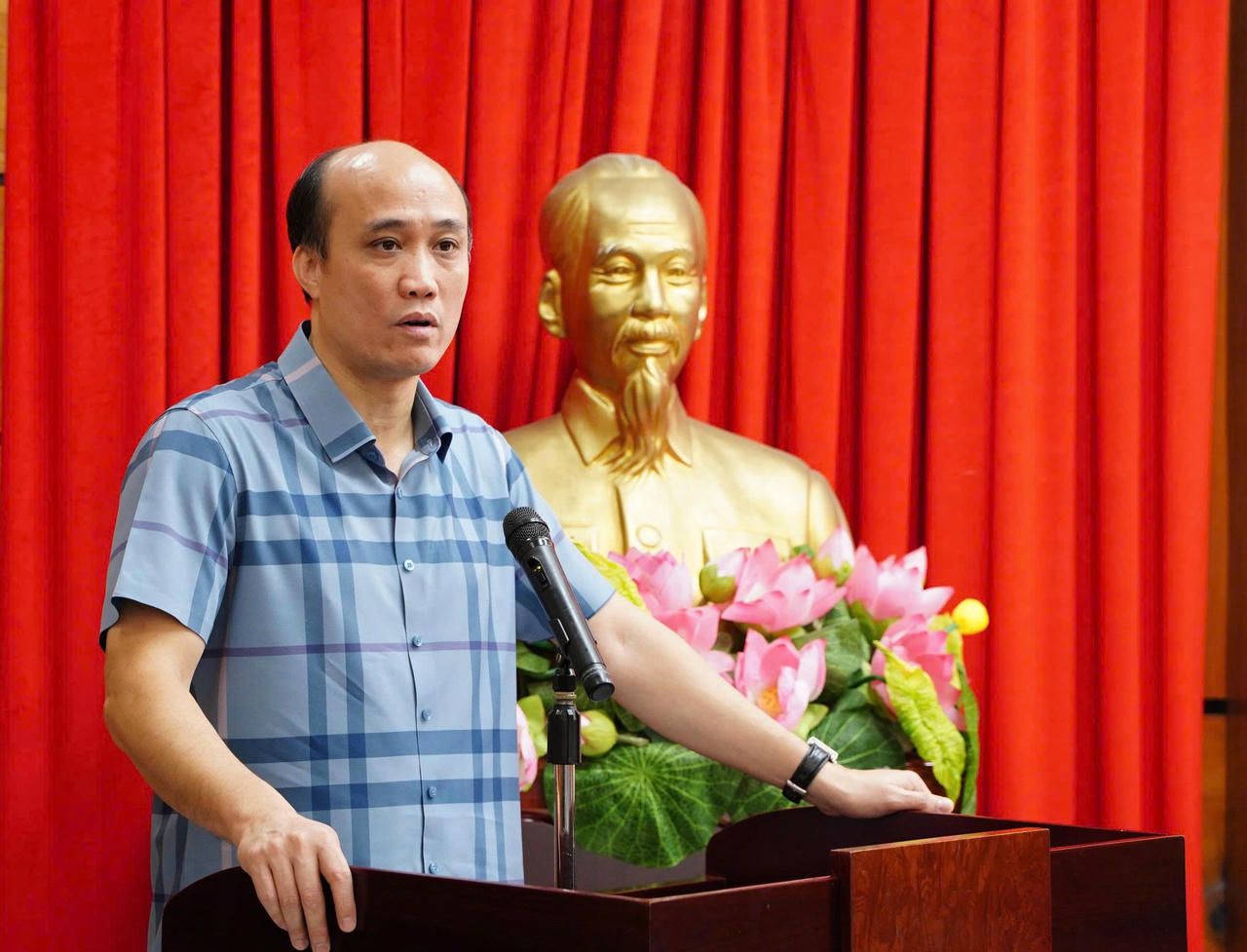 PGS. TS Tô Văn Hòa - Hiệu trưởng Trường Đại học Luật Hà Nội.