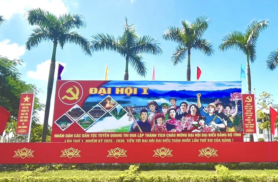 Tuyên Quang đã sẵn sàng cho ngày hội lớn (Ảnh: CTV)