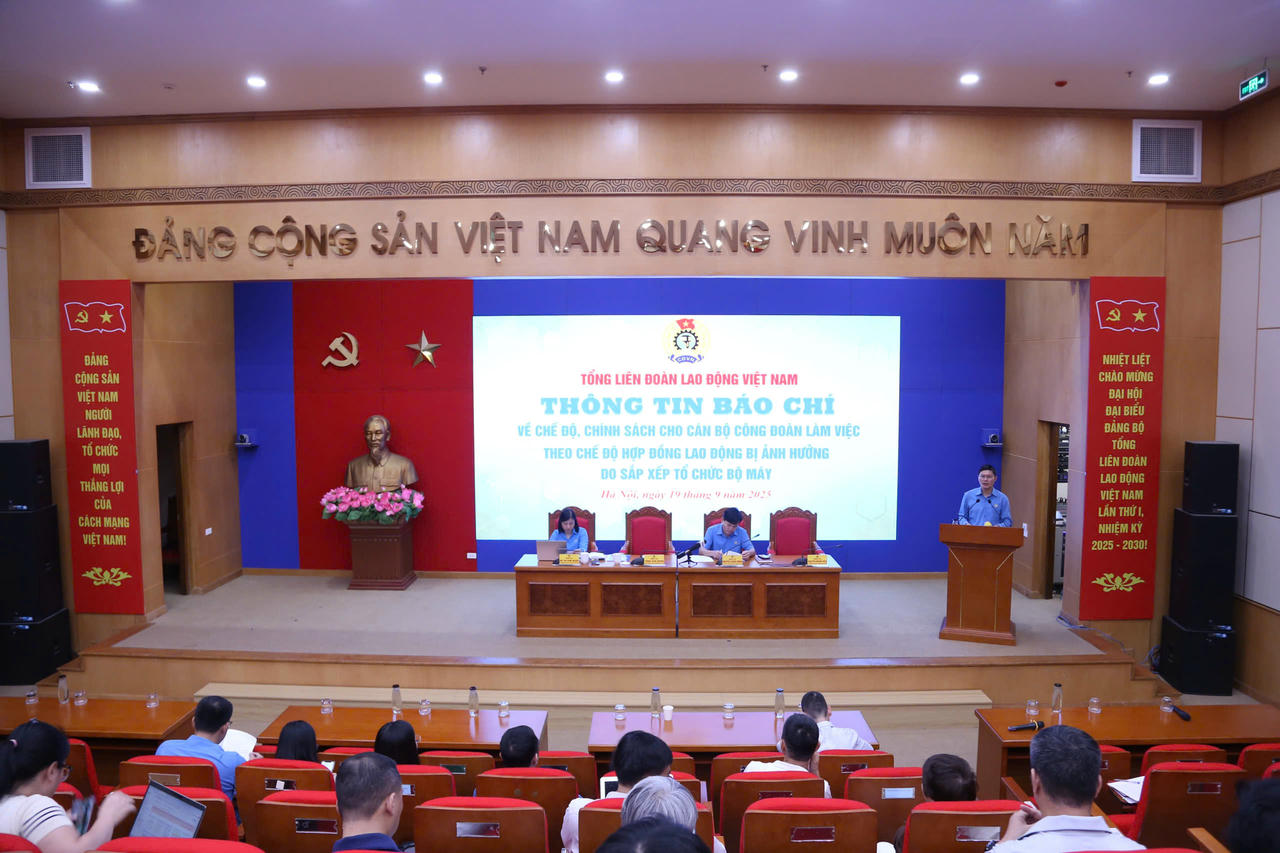 Dự kiến chi hơn 400 tỷ đồng cho cán bộ công đoàn nghỉ việc sau sắp xếp tổ chức bộ máy